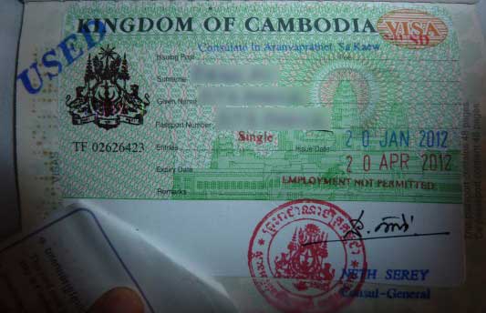 Visa Cambodia